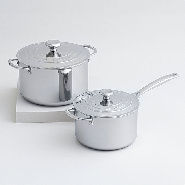 Stainless Steel Stockpot and Saucepan Set, view 4